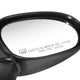 Right Side Powered Door Mirror w/ Heated<br>15-19 Dodge Challenger