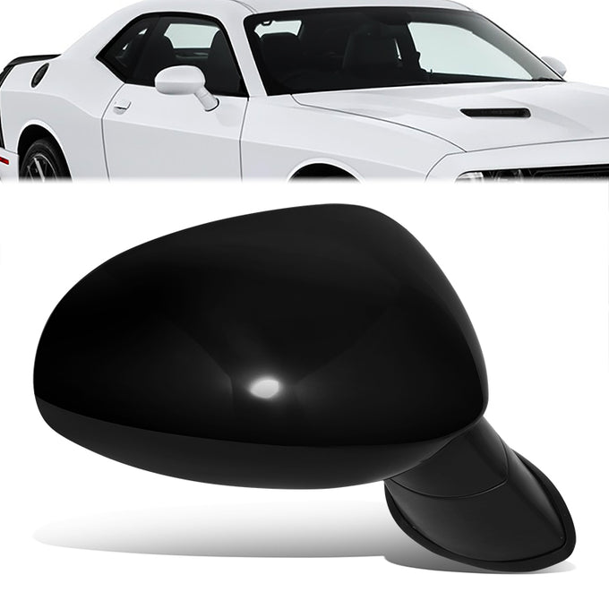 Right Side Powered Door Mirror w/ Heated<br>15-19 Dodge Challenger