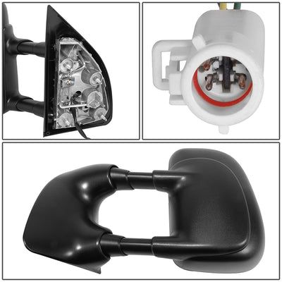 Factory Style Door Mirror (Driver Left) <BR>99-03 Ford F-250, 350 Super Duty