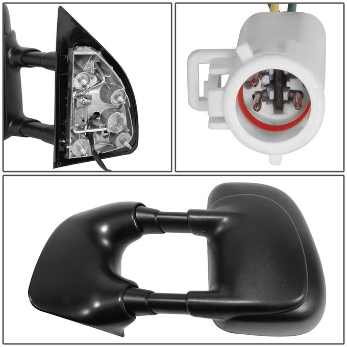 Factory Style Door Mirror (Driver Left) <BR>99-03 Ford F-250, 350 Super Duty