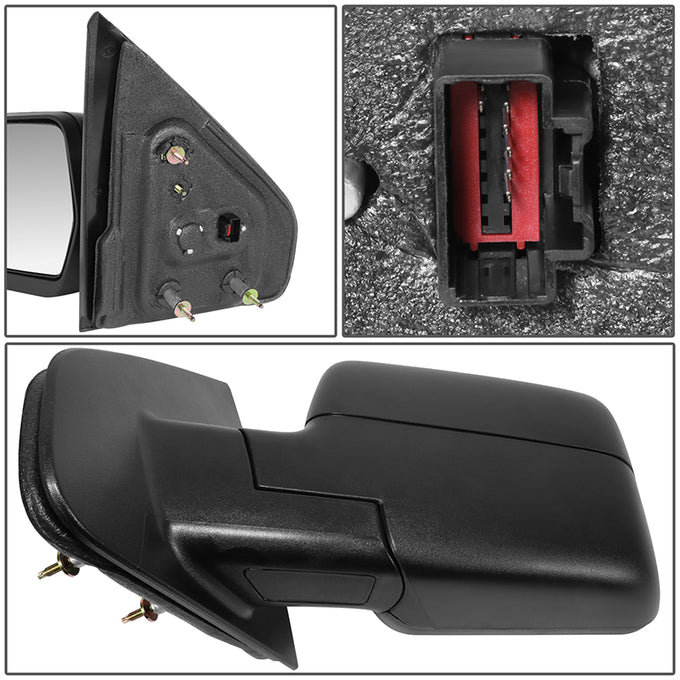 Powered Left Side Mirror w/ Heated, Turn Signal<br>04-06 Ford F-150