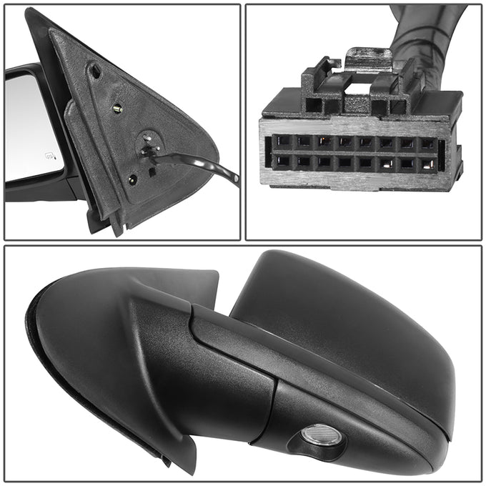Factory Style Door Mirror (Driver Left) <BR>04-06 Ford Expedition