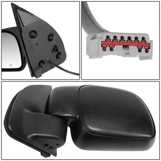 Powered Side View Mirrors With Heated <BR>00-05 Ford Excursion
