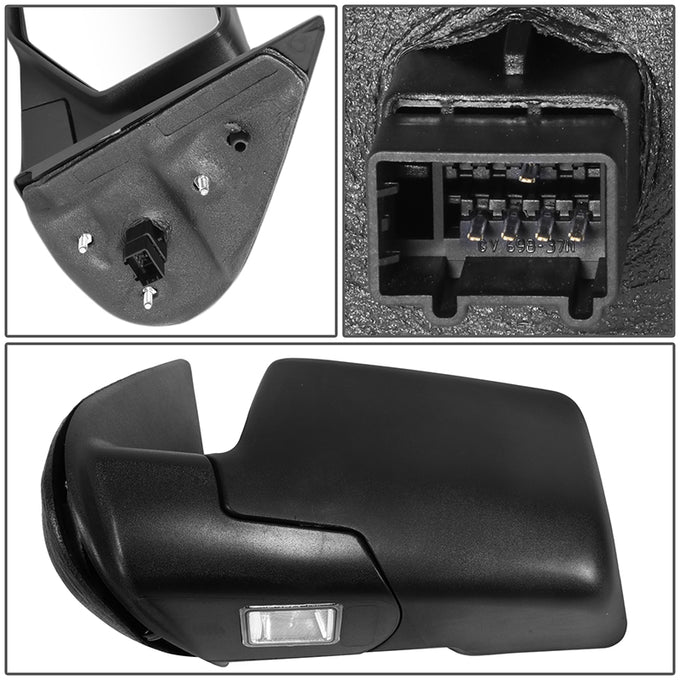 Powered Side View Mirrors <BR>06-10 Ford Explorer