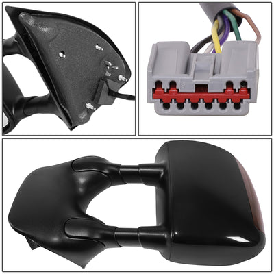 Factory Style Door Mirror (Driver Left) <BR>03-05 Ford Excursion, 03-07 F250-F550 Super Duty