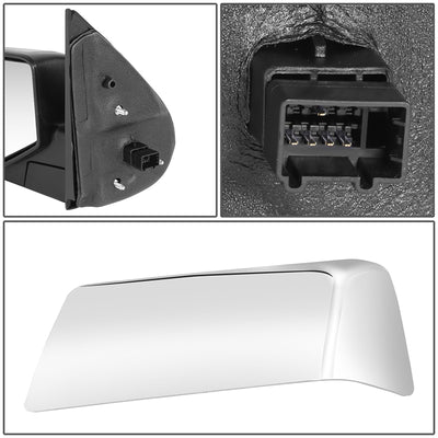Factory Style Door Mirror (Driver Left) <BR>06-10 Ford Explorer, 07-10 Sport Trac