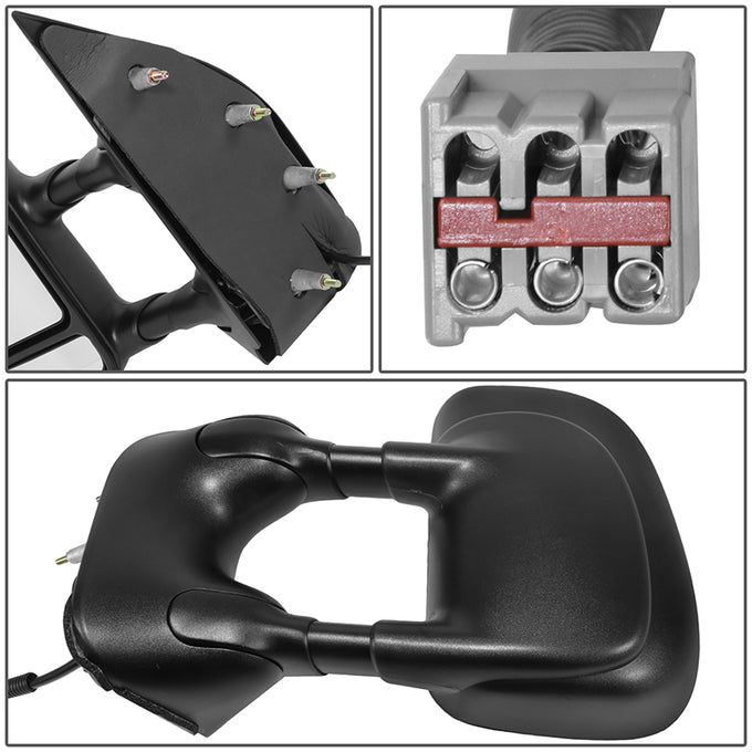 Factory Style Door Mirror (Driver Left) <BR>09-25 Ford E150-E450