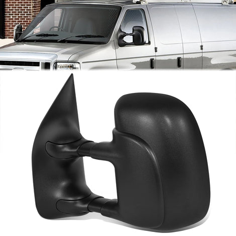 Factory Style Door Mirror (Driver Left) <BR>09-25 Ford E150-E450