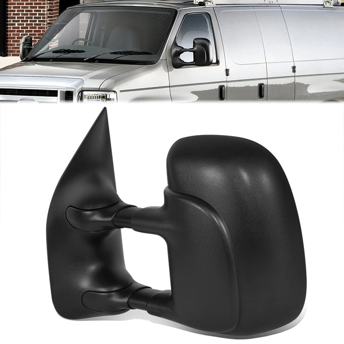 Factory Style Door Mirror (Driver Left) <BR>09-25 Ford E150-E450