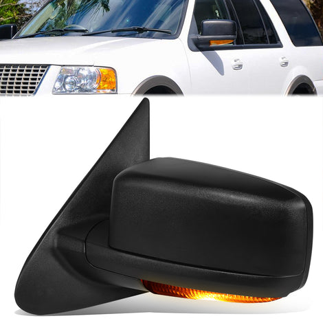 Powered Left Side Mirror w/ Heated, Turn Signal<br>03-04 Ford Expedition