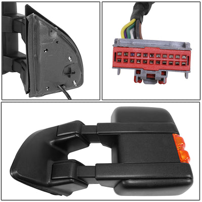 Factory Style Door Mirror (Driver Left) <BR>08 Ford F-250, 350 Super Duty