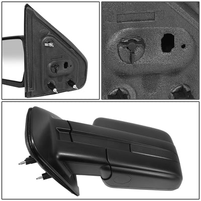 Manual Side View Mirror <BR>09-10 Ford F-150