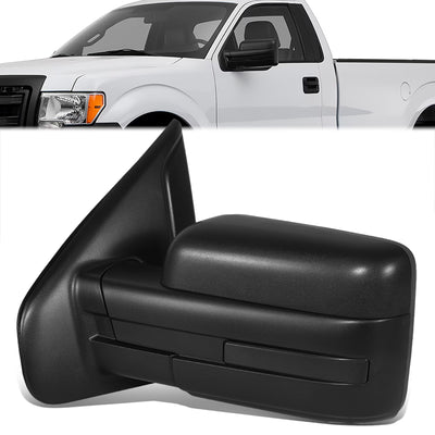 Manual Side View Mirror <BR>09-10 Ford F-150