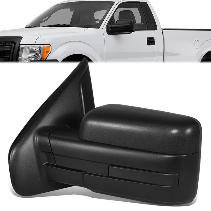 Manual Side View Mirror <BR>09-10 Ford F-150