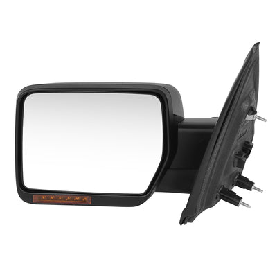 Powered Side View Mirrors With Heated, Signal <BR>09-10 Ford F-150