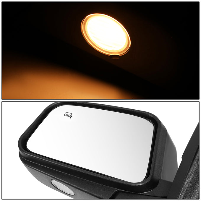 Powered Side View Mirrors With Heated, Memory <BR>2007 Ford Edge