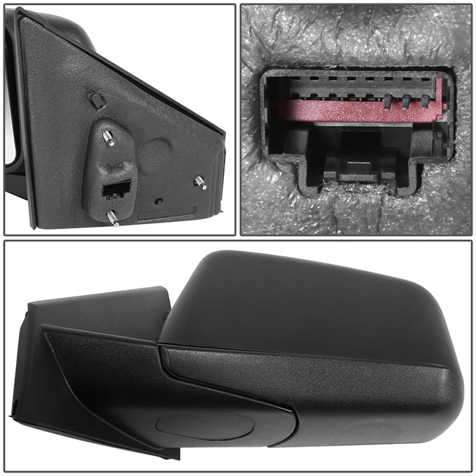 Powered Side View Mirrors With Heated, Memory <BR>09-11 Ford Edge