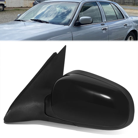 Factory Style Door Mirror (Driver Left) <BR>09-11 Ford Crown Victoria, 09-10 Mercury Grand Marquis