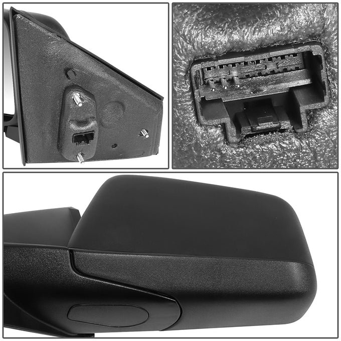 Powered Side View Mirrors <BR>2008 Ford Edge