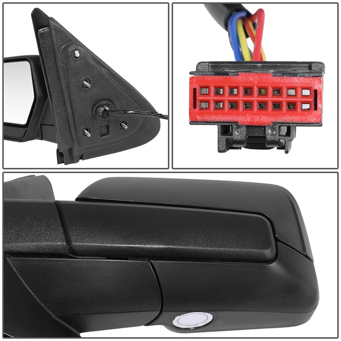 Powered Side View Mirrors <BR>07-14 Ford Expedition