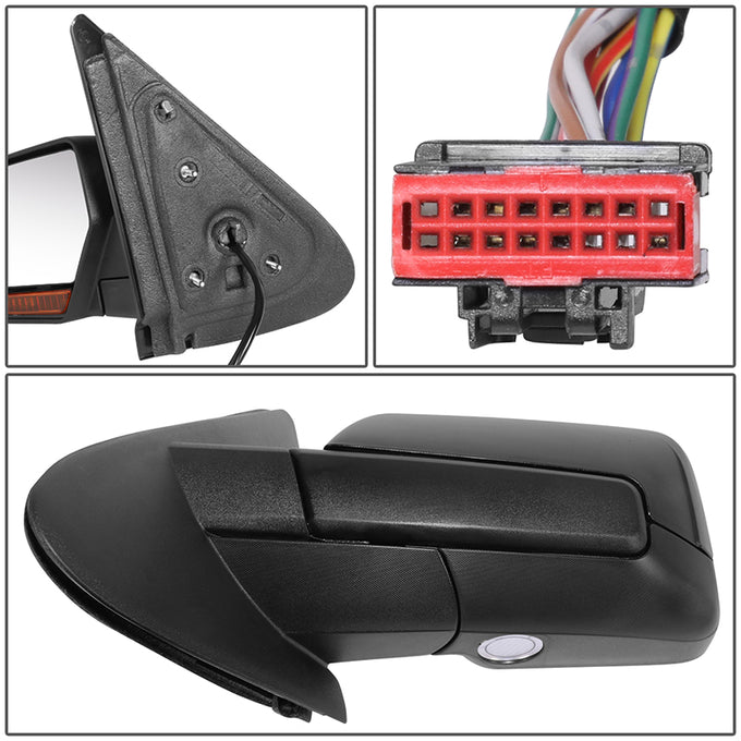 Powered Side View Mirrors With Heated, Signal <BR>2011 Ford Expedition