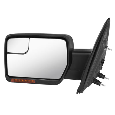 Powered Side View Mirrors With Heated, Signal <BR>11-14 Ford F-150