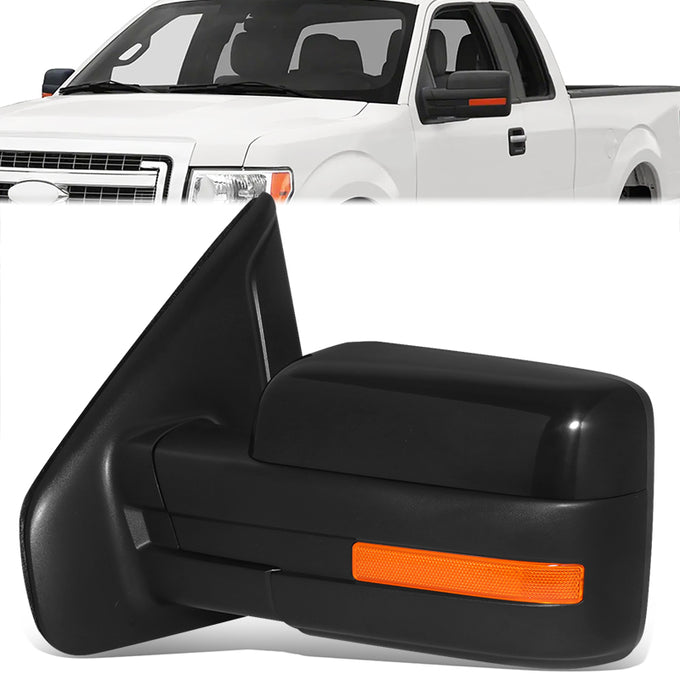 Powered Side View Mirrors With Heated, Signal <BR>11-14 Ford F-150