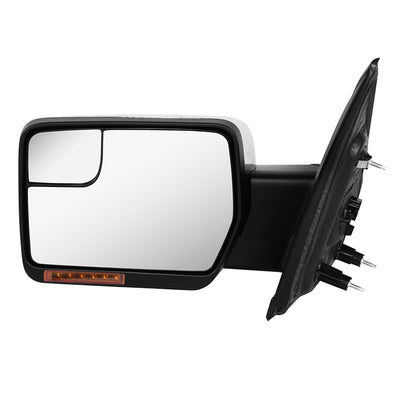 Powered Side View Mirrors With Heated, Signal <BR>11-14 Ford F-150
