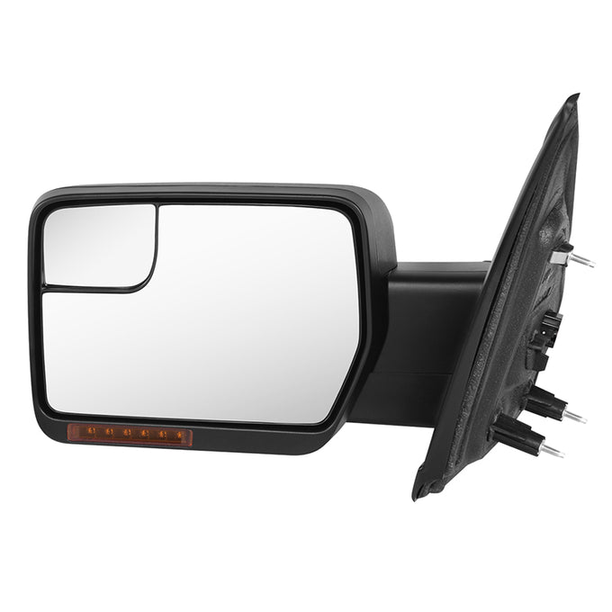 Powered Side View Mirrors With Heated, Signal <BR>11-14 Ford F-150