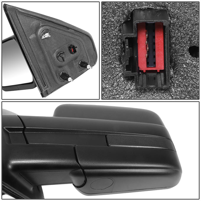 Powered Side View Mirrors <BR>11-14 Ford F-150