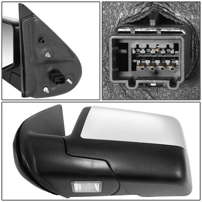 Powered Side View Mirrors <BR>06-10 Ford Explorer, 07-10 Explorer Sport Trac