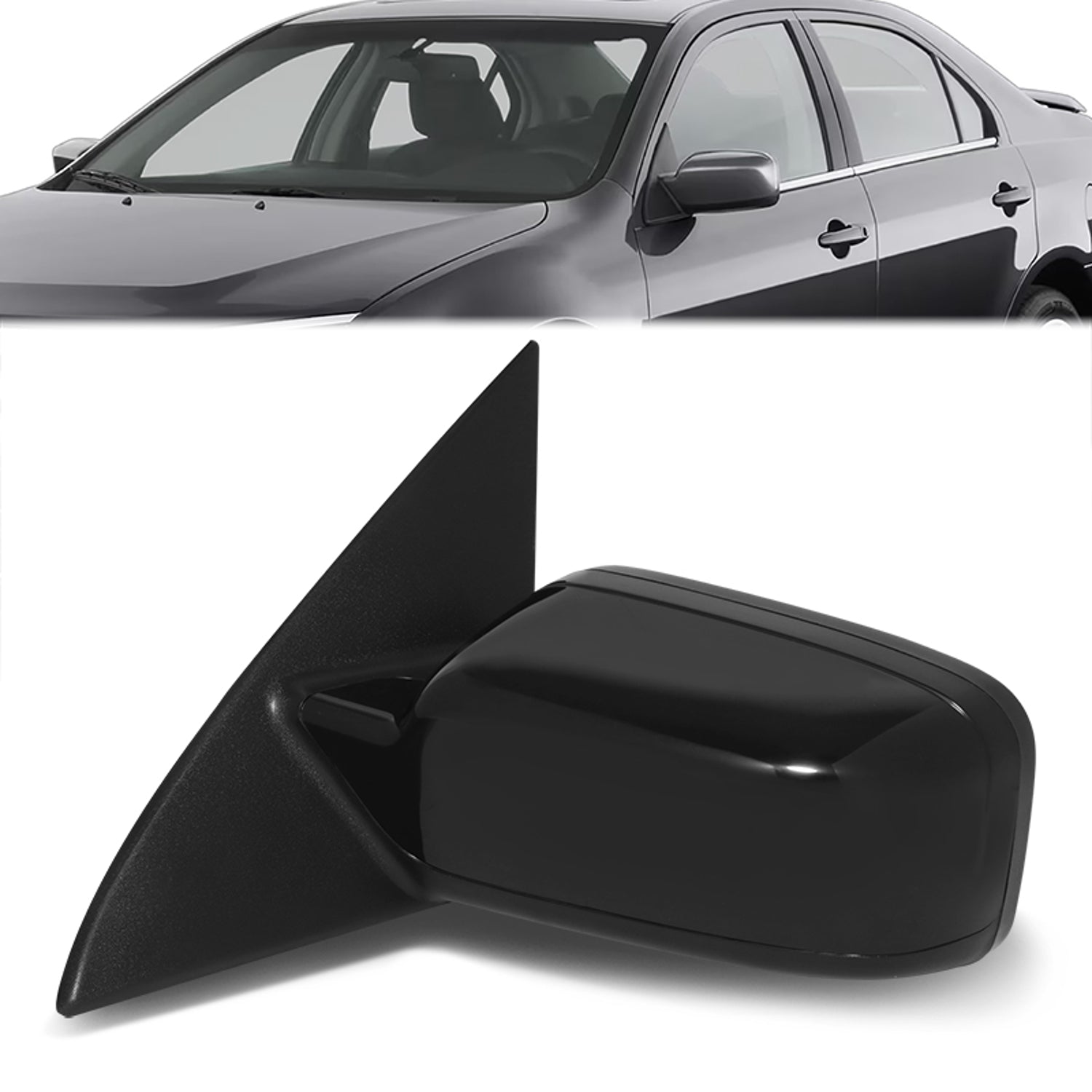 Factory Style Door Mirror (Driver Left) <BR>11-12 Ford Fusion