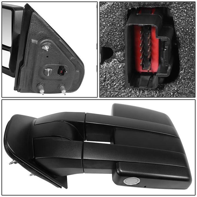 Powered Side View Mirrors With Heated <BR>09-14 Ford F-150