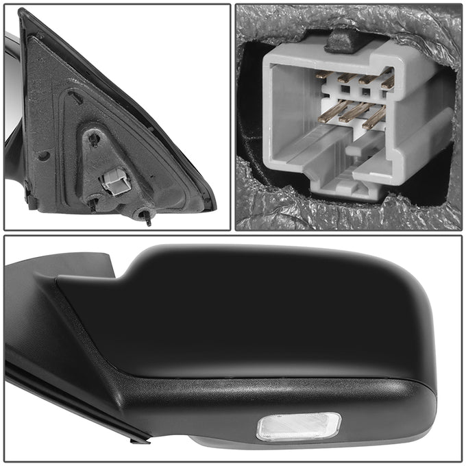 Powered Left Side Mirror w/ Heated, Puddle Light<br>11-12 Ford Fusion