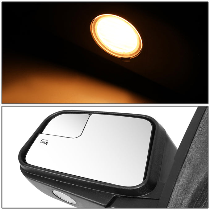 Powered Side View Mirrors With Heated <BR>2011 Ford Edge