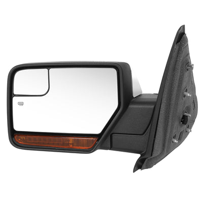 Powered Side View Mirrors With Heated, Signal, Memory <BR>13-14 Ford Expedition, 12-14 Lincoln Navigator