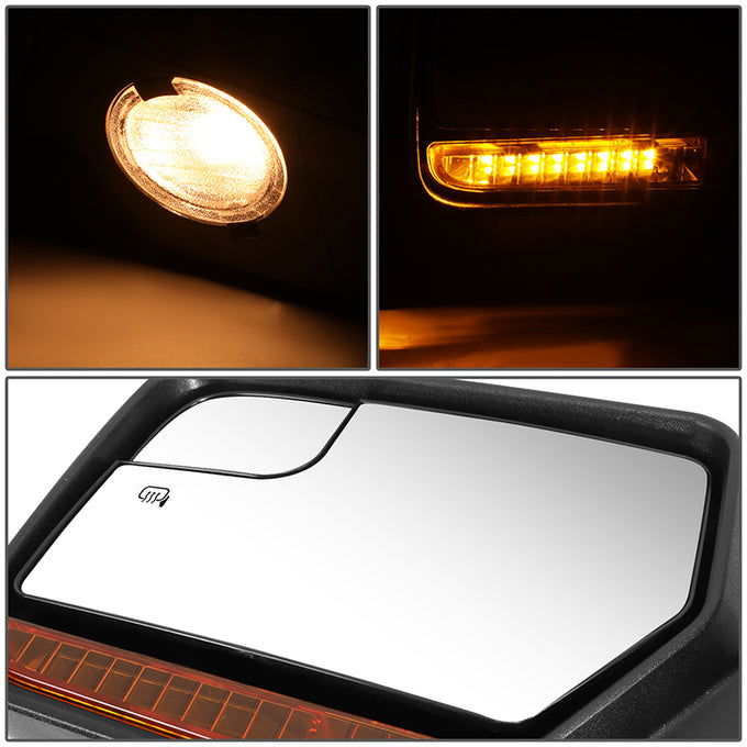 Factory Style Door Mirror (Driver Left) <BR>12-17 Ford Expedition