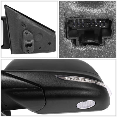 Factory Style Door Mirror (Driver Left) <BR>12-14 Ford Edge