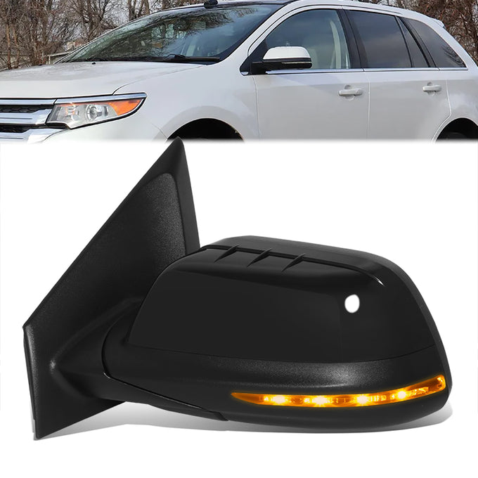 Factory Style Door Mirror (Driver Left) <BR>12-14 Ford Edge