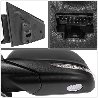 Factory Style Door Mirror (Driver Left) <BR>12-14 Ford Edge