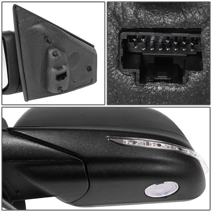 Factory Style Door Mirror (Driver Left) <BR>12-14 Ford Edge