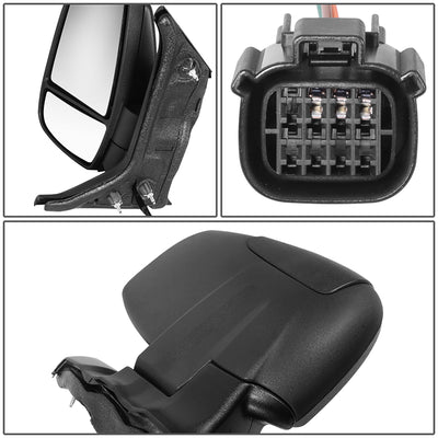 Powered Side View Mirrors <BR>18-19 Ford Transit 150, 250, 350