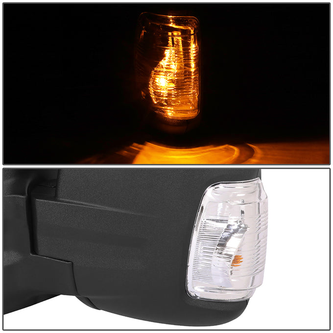 Powered Side View Mirrors With Heated, Signal <BR>18-19 Ford Transit 150, 250, 350