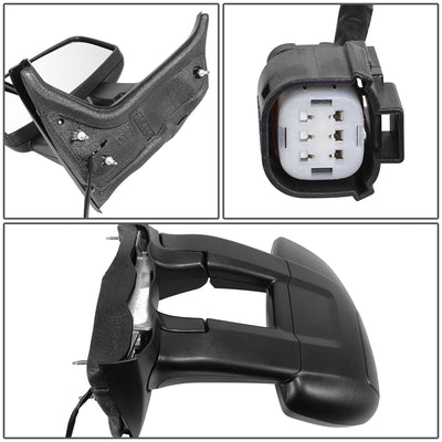Factory Style Door Mirror (Driver Left) <BR>15-19 Ford Transit 150, 250, 350