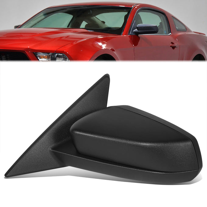 Factory Style Door Mirror (Driver Left) <BR>10-12 Ford Mustang