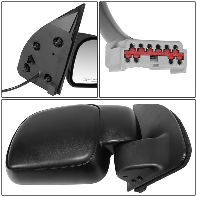 Powered Side View Mirrors With Heated <BR>00-05 Ford Excursion