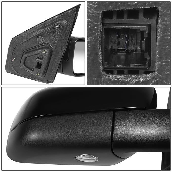 Powered Right Side Door Mirror W/ Heated Defroster<br>05-07 Ford Freestyle