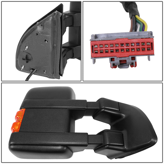 Factory Style Door Mirror (Passenger Right) <BR>08 Ford F-250, 350 Super Duty