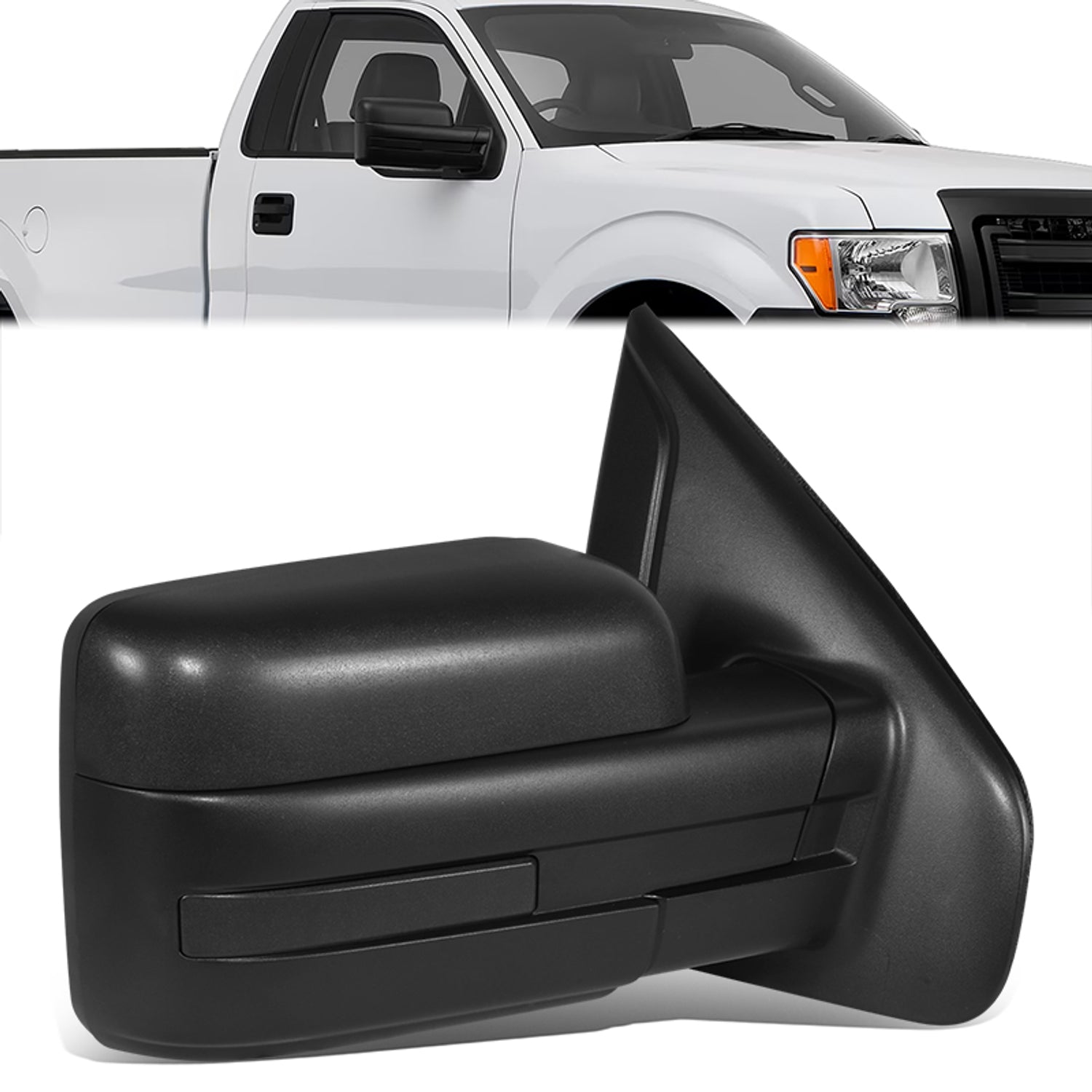 Powered Side View Mirrors <BR>09-10 Ford F-150