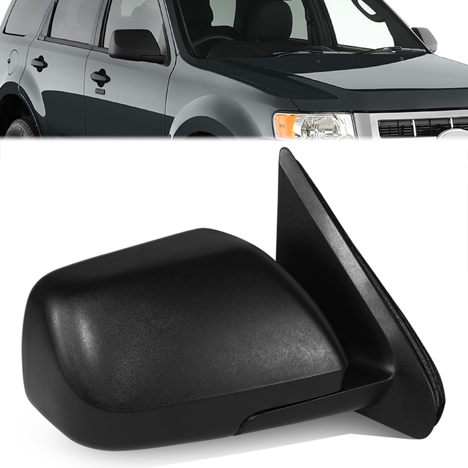 Powered Right Side Door Mirror W/ Blind Spot<br>10-12 Ford Escape